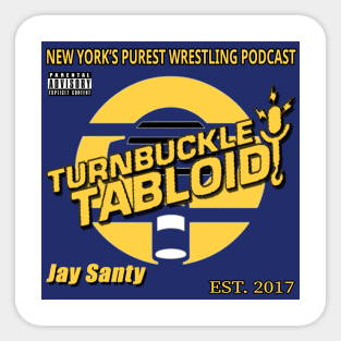 Turnbuckle Tabloid 2023 Logo Sticker